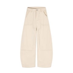 QUẦN KAKI UNISEX ỐNG VÒM PHỐI RÃ - 6231