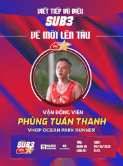 Phùng Tuấn Thanh (Vhop Ocean Park Runner): Bản Lĩnh Vượt Qua Chấn Thương Và Kỳ Tích FM 2:47:25 Bước Lên Toa Tàu Sub 3