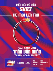 Trần Văn Nhân – Chiến Binh Thép Thanh Hoá Runners Và Hành Trình Kỷ Luật Trên Đoàn Tàu Sub 3 2026