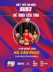 Hà Văn Phúc & Kỳ Tích Tuổi 48 Cùng Thái Nguyên Runner: Bản Lĩnh Thép Trên Hành Trình ĐOÀN TÀU SUB 3 – 2026