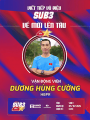 VĐV Hiếu: Tinh Thần Kỷ Luật Vươn Tầm ĐOÀN TÀU SUB 3 – 2026