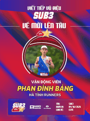 Phan Đình Bảng – Ngọn Lửa Hà Tĩnh Runners Và Khát Vọng Bứt Phá Cùng Đoàn Tàu Sub 3 – 2026