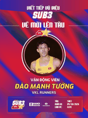 Đào Mạnh Tưởng Và Tấm Vé Vàng Lên Đoàn Tàu SUB 3 – 2026: Bản Lĩnh Bền Bỉ Của Chiến Binh VKL Runners