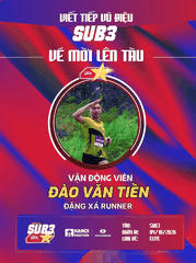 Hành Trình Bứt Phá Giới Hạn Của Đào Văn Tiền: Từ Đặng Xá Runner Đến 