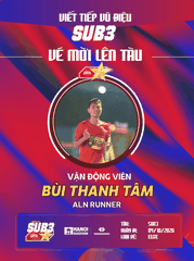 Bùi Thanh Tâm – Bản Lĩnh Kỷ Luật Gia Nhập Đoàn Tàu Sub 3 – 2026