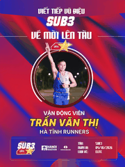 Trần Văn Thị (HTR) – Bản Lĩnh Cung Đường Và Giấc Mơ Tái Lập Kỳ Tích Cùng Đoàn Tàu Sub 3