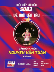 Nguyễn Văn Tuân và Cột Mốc 02:46:03: Bản Lĩnh Độc Hành Vươn Tới Đỉnh Cao ĐOÀN TÀU SUB 3