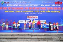 PR SPORT cùng Lãnh Đạo Sở trao giải tại Bắc Ninh Legacy Marathon 2026