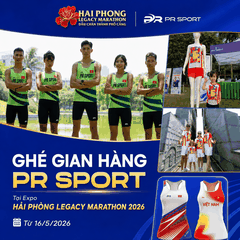 PR SPORT đồng hành cùng Hải Phòng Legacy Marathon 2026