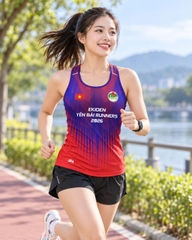 Áo Singlet Chạy Bộ EKIDEN Yên Bái Runners 2026 – PR SPORT