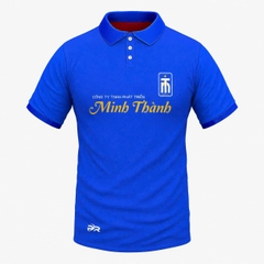 Áo Polo Đồng Phục Công Ty Minh Thành Màu Xanh | PR SPORT