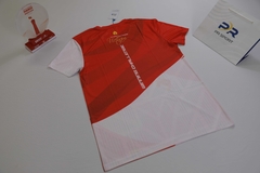 Áo chạy bộ T-Shirt PR SPORT đỏ trắng