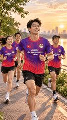 Áo Chạy Bộ EKIDEN Yên Bái Runners 2026 – Thiết Kế CLB | PR SPORT