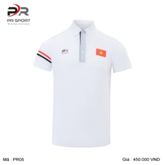Áo Polo Trắng PR SPORT