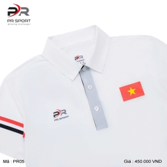 Áo Polo Trắng PR SPORT