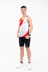 Áo Nam Singlet Tổ Quốc Trong Lòng Tổ Quốc 3 | Áo chạy bộ PR SPORT
