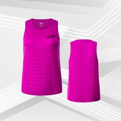 Áo chạy bộ Nữ Singlet - TÍM CHUYỂN NHIỆT - Ép nhiệt | Áo chạy bộ PR SPORT
