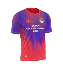 Áo Chạy Bộ EKIDEN Yên Bái Runners 2026 – Thiết Kế CLB | PR SPORT