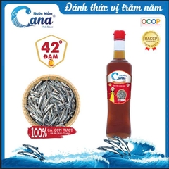 NƯỚC MẮM CANA NGỌT THƠM VỊ CÁ 42 ĐỘ ĐẠM (500ml)