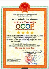 BÁNH FLAN SỮA DÊ SẤY THĂNG HOA - ĐÔNG NGHI (20g)