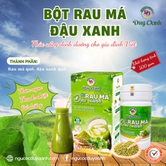 BỘT RAU MÁ ĐẬU XANH ( 1 Hộp 500g)