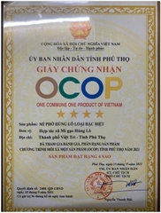 MÌ PHỞ HÙNG LÔ LOẠI ĐẶC BIỆT ( Thùng 20 gói x 500g)