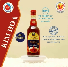 NƯỚC MẮM KIM HOA 40 ĐỘ ĐẠM (520ml)