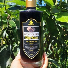RƯỢU TỎI ĐEN - DIỆP BÁCH (Chai thủy tinh 500ml)