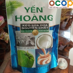 KẸO SỮA DỪA NGUYÊN CHẤT YẾN HOÀNG ( thùng 50 gói x 100g)