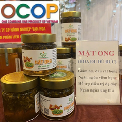 MẬT ONG HOA ĐU ĐỦ ĐỰC ( 400ml)