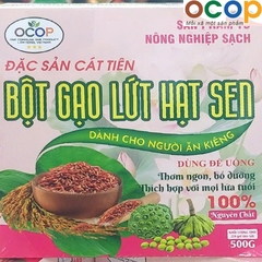 BỘT GẠO LỨT HẠT SEN CÁT TIÊN DÀNH CHO NGƯỜI ĂN KIÊNG (500g)