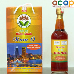 NƯỚC MẮM NAM Ô - MẮM NHĨ BÌNH MINH (Hộp 2 chai x 525ml)