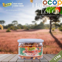 HẠT ĐIỀU TỎI ỚT (Hũ 115g)