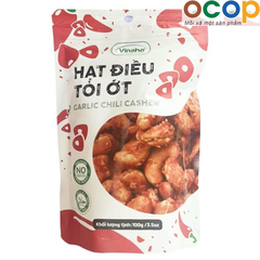 HẠT ĐIỀU TỎI ỚT (100g)