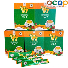 CÀ PHÊ HOÀ TAN 3 IN 1 V7 (18g X 16 gói)