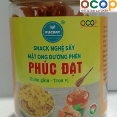 SNACK NGHỆ  SẤY MẬT ONG ĐƯỜNG PHÈN (50g)
