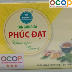 TRÀ GỪNG SẢ PHÚC ĐẠT (40g)
