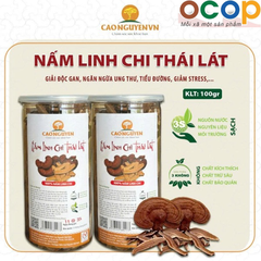 NẤM LINH CHI THÁI LÁT (100g)