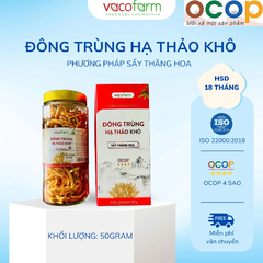 ĐÔNG TRÙNG HẠ THẢO SẤY THĂNG HOA LỌ (50gram)