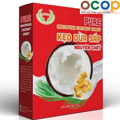 KẸO DỪA SÁP SẤY NGUYÊN CHẤT ( 100g )