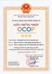 TINH BỘT SẮN DÂY CHANH LEO  ( 500g ).