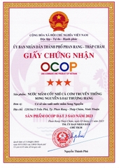 NUỚC MẮM CỐT NHĨ CÁ CƠM TRUYỀN THỐNG SONG NGUYỄN LOẠI THƯỢNG HẠNG  (Thùng 6 chai x 100ml)