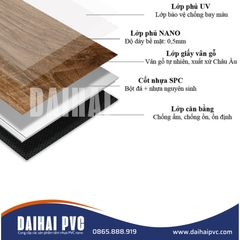 Sàn nhựa PVC vân gỗ SN01