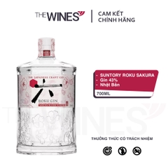 Rượu Suntory Roku Sakura Bloom Edition Japan
