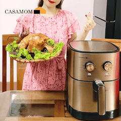 Nồi chiên không dầu Casamom CAA-206 Hàn Quốc - Màu Gold