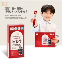 Nước Hồng Sâm Trẻ Em Gomsemari Ba Con Gấu Hàn Quốc - Dr.Kids New Red Ginseng Smart Up