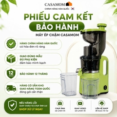 Máy ép chậm Casamom CAC-608 Hàn Quốc