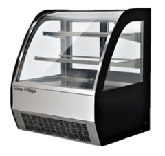Tủ bánh kem mini Snow Village GB-100 ( 0.7m) - màu đen