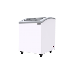 Tủ đông Sanden cửa lùa mặt kính cong SNC-0155 (150 lít)