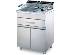 Bếp chiên nhúng đôi Berjaya FSSDF12D